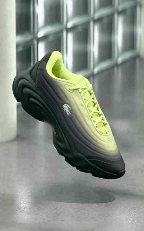 Lacostee Spinor 225 Dark Green Light Green sneakers