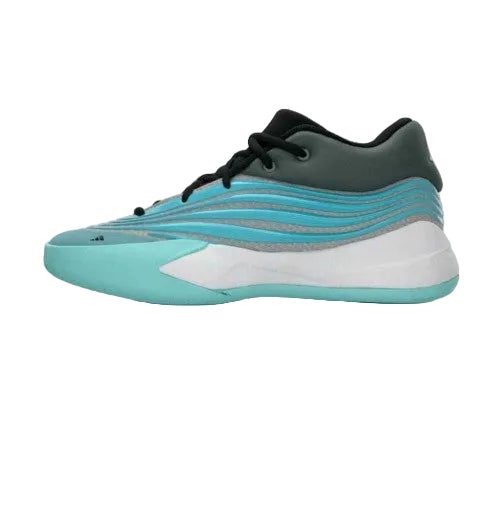 Adidass Dame X Older Kids (GS)Flash AquaCore BlackGrey331