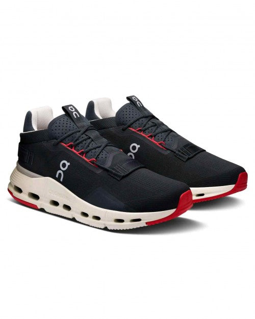 On Cloudnova 2 Black Red 6126