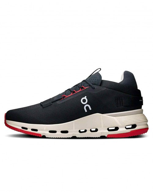 On Cloudnova 2 Black Red 6126