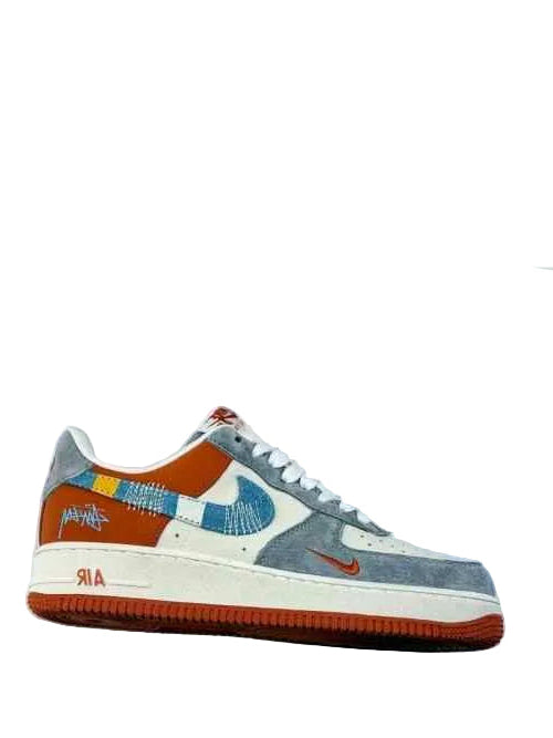 Nikee AirForce 1 Low 07 x Stussy Orange 557