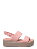 Crocss Brooklyn Womens Wedge Sandals pink