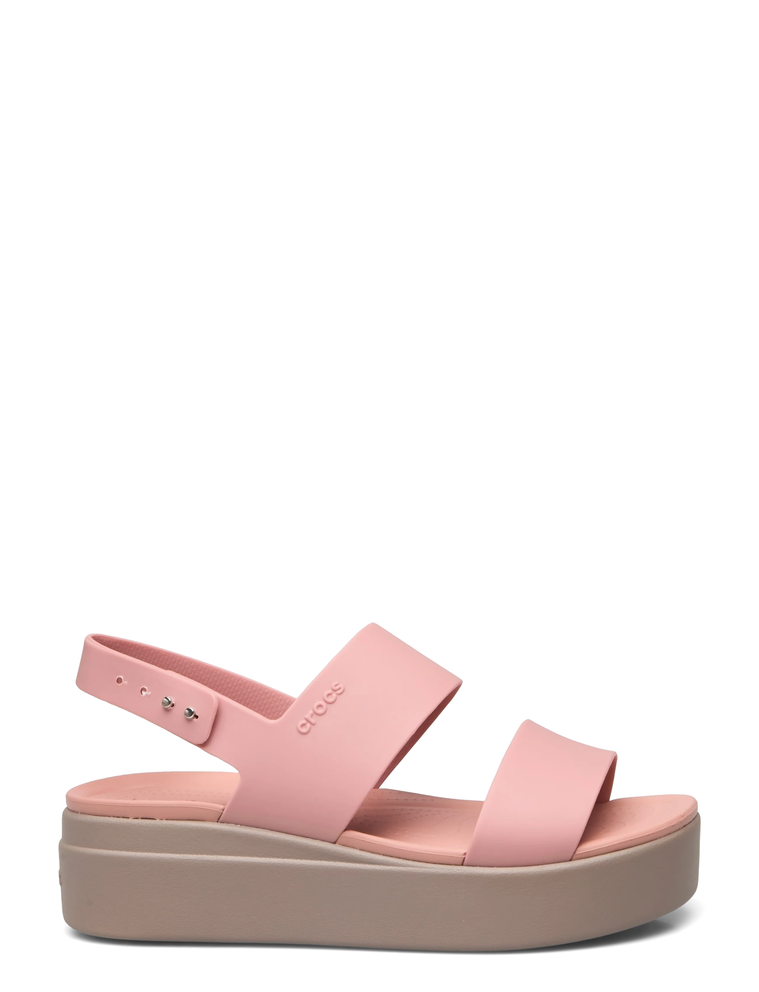 Crocss Brooklyn Womens Wedge Sandals pink