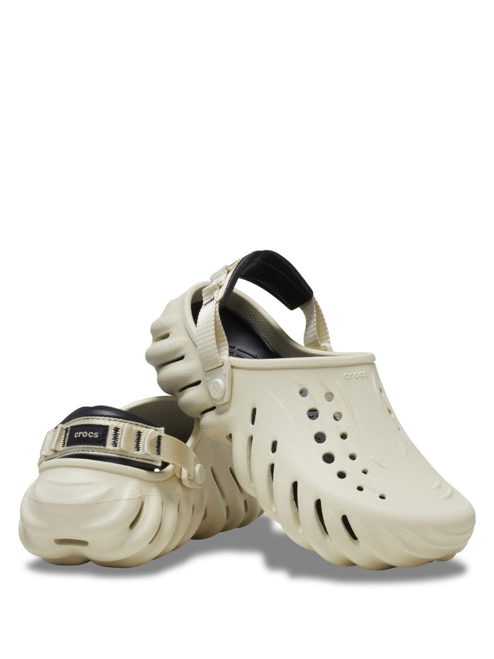 Crocss Echo Clogs (BoneBlack)